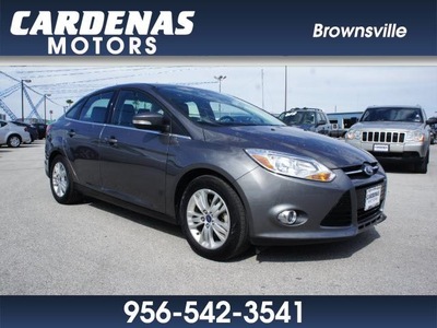 ford focus 2012 gray sedan sel flex fuel 4 cylinders front wheel drive automatic 78521