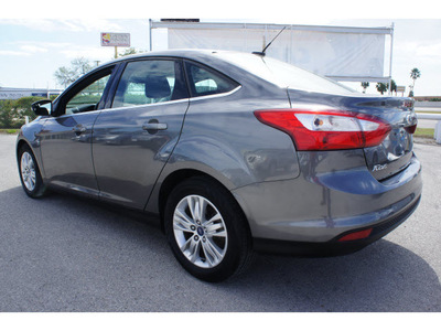 ford focus 2012 gray sedan sel flex fuel 4 cylinders front wheel drive automatic 78521