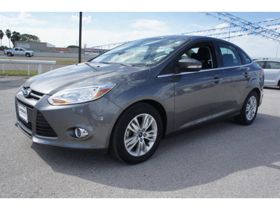 ford focus 2012 gray sedan sel flex fuel 4 cylinders front wheel drive automatic 78521