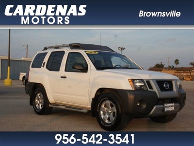 nissan xterra 2010 white suv gasoline 6 cylinders 2 wheel drive automatic 78521