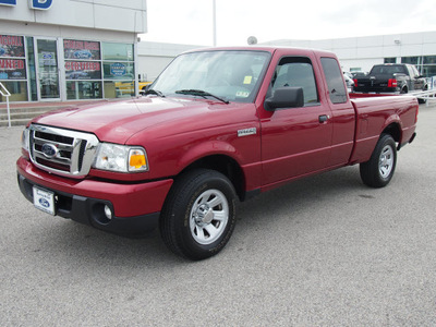 ford ranger 2011 red xlt gasoline 6 cylinders 2 wheel drive automatic 77074