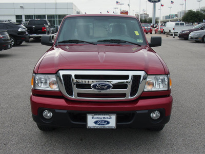 ford ranger 2011 red xlt gasoline 6 cylinders 2 wheel drive automatic 77074