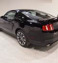 ford mustang 2011 black coupe gt premium gasoline 8 cylinders rear wheel drive automatic 75219