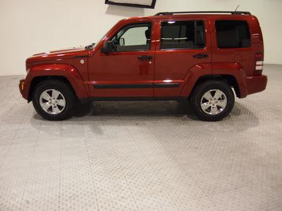 jeep liberty 2010 red suv sport gasoline 6 cylinders 4 wheel drive automatic 75219