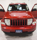 jeep liberty 2010 red suv sport gasoline 6 cylinders 4 wheel drive automatic 75219