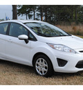 ford fiesta 2012 white hatchback se gasoline 4 cylinders front wheel drive automatic 77375
