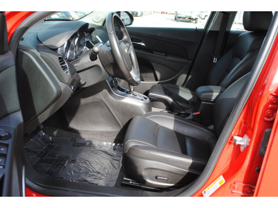 chevrolet cruze 2012 red sedan ltz gasoline 4 cylinders front wheel drive automatic 77375