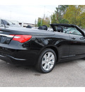 chrysler 200 convertible 2013 black touring gasoline 4 cylinders front wheel drive shiftable automatic 77017