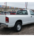dodge ram 2500 2005 white pickup truck st diesel 6 cylinders rear wheel drive automatic with overdrive 77575