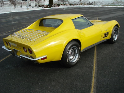 chevrolet corvette 1972 yellow coupe gasoline v8 rear wheel drive automatic 17972