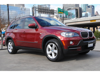 bmw x5 2010 red suv xdrive30i gasoline 6 cylinders all whee drive automatic 77002