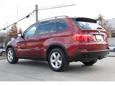 bmw x5 2010 red suv xdrive30i gasoline 6 cylinders all whee drive automatic 77002