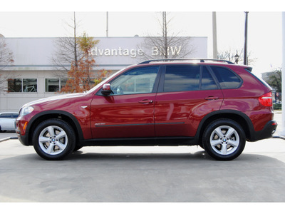 bmw x5 2010 red suv xdrive30i gasoline 6 cylinders all whee drive automatic 77002