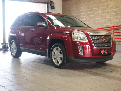 gmc terrain 2010 red suv slt 2 gasoline 4 cylinders front wheel drive automatic 79015