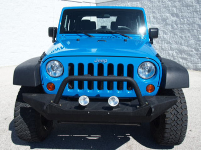 jeep wrangler 2011 blue suv sport gasoline 6 cylinders 4 wheel drive manual 76011