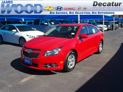 chevrolet cruze 2013 red sedan 1lt auto gasoline 4 cylinders front wheel drive 6 speed automatic 76234