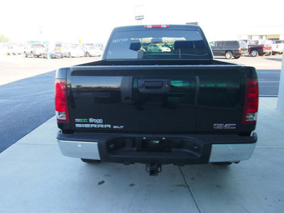 gmc sierra 1500 2010 black slt flex fuel 8 cylinders 4 wheel drive 6 speed automatic 76234