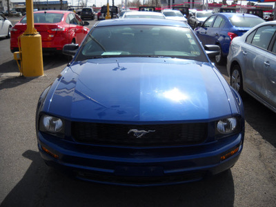 ford mustang 2008 blue coupe gasoline 6 cylinders rear wheel drive automatic 79925
