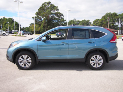 honda cr v 2013 blue suv ex l gasoline 4 cylinders all whee drive automatic 28557