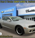 chevrolet camaro 2011 silver coupe ls gasoline 6 cylinders rear wheel drive standard 55313