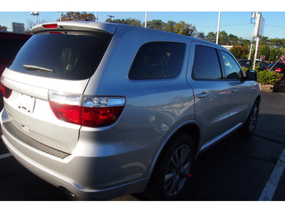 dodge durango 2013 silver suv sxt gasoline 6 cylinders all whee drive 5 spd automatic 07730