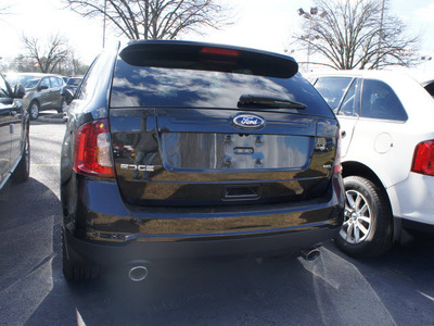 ford edge 2013 tuxedo black metall sel gasoline 6 cylinders front wheel drive not specified 08753