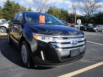 ford edge 2013 tuxedo black metall sel gasoline 4 cylinders front wheel drive not specified 08753