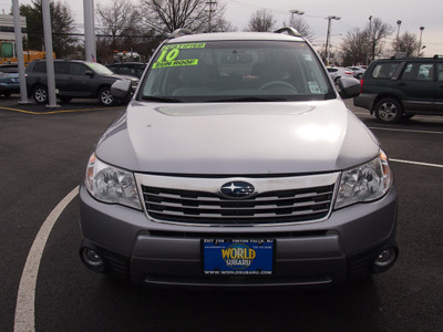 subaru forester 2010 silver suv 2 5x limited gasoline 4 cylinders all whee drive automatic 07701