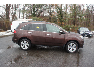 acura mdx 2010 ionized bronze suv w tech gasoline 6 cylinders all whee drive shiftable automatic 07712