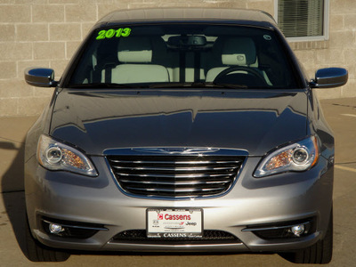 chrysler 200 2013 silver limited flex fuel 6 cylinders front wheel drive automatic 62034