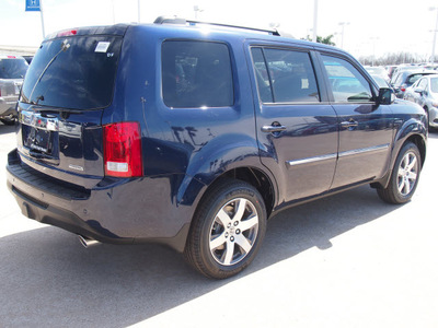 honda pilot 2013 blue suv touring gasoline 6 cylinders front wheel drive 5 speed automatic 77065