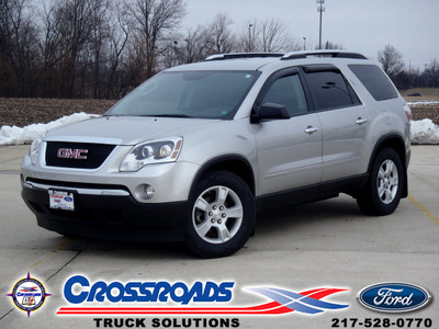 gmc acadia 2007 silver suv sle 1 gasoline 6 cylinders all whee drive automatic 62708