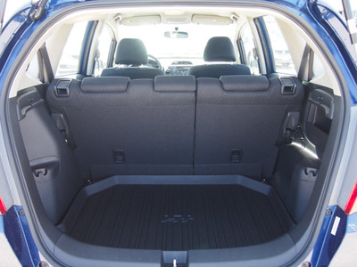 honda fit 2013 blue hatchback sport gasoline 4 cylinders front wheel drive shiftable automatic 77065