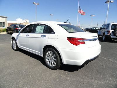 chrysler 200 2013 white sedan limited flex fuel 6 cylinders front wheel drive shiftable automatic 60915