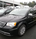chrysler town and country 2012 black van touring l flex fuel 6 cylinders front wheel drive automatic 08812