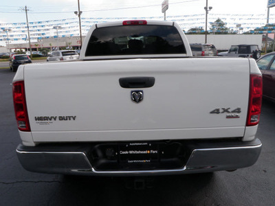 dodge ram 2500 2006 white slt diesel 6 cylinders 4 wheel drive automatic 32401