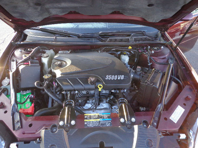 chevrolet impala 2007 red sedan ls flex fuel 6 cylinders front wheel drive automatic 45342