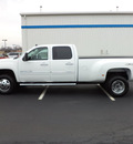 gmc sierra 3500hd 2013 white denali diesel v8 4 wheel drive allison 45036