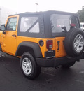 jeep wrangler 2012 orange suv sport gasoline 6 cylinders 4 wheel drive automatic 33157