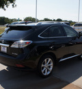 lexus rx 350 2010 black suv gasoline 6 cylinders front wheel drive automatic 76205