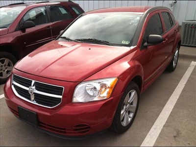 dodge caliber 2010 dk  red wagon sxt gasoline 4 cylinders front wheel drive automatic 76205