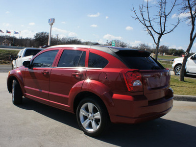 dodge caliber 2010 dk  red wagon sxt gasoline 4 cylinders front wheel drive automatic 76205