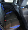 ford focus 2013 blue hatchback st gasoline 4 cylinders front wheel drive 6 speed manual 76205