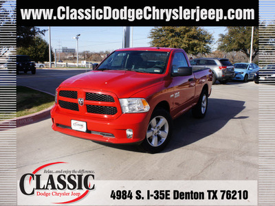 ram 1500 2013 red express gasoline 8 cylinders 2 wheel drive automatic 76210