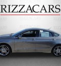 ford fusion 2013 gray sedan titanium gasoline 4 cylinders front wheel drive automatic with overdrive 60546