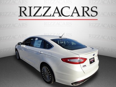 ford fusion 2013 white sedan titanium gasoline 4 cylinders front wheel drive automatic with overdrive 60546