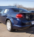 dodge avenger 2013 blue sedan se gasoline 4 cylinders front wheel drive automatic 76210