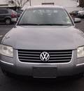 volkswagen passat 2004 stonehenge gray sedan glx gasoline 6 cylinders front wheel drive automatic 07702