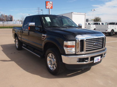 ford f 250 super duty 2009 black lariat diesel 8 cylinders 4 wheel drive automatic 76108