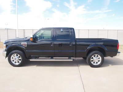 ford f 250 super duty 2009 black lariat diesel 8 cylinders 4 wheel drive automatic 76108